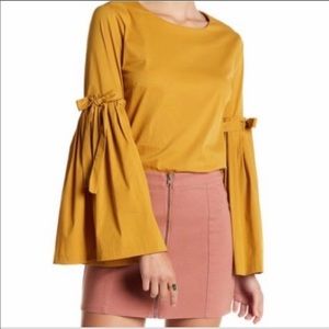 Catherine Malandrino // Mustard Top